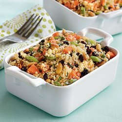 Crunchy Couscous Salad with Currants and Mint recipe