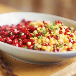 Kidney Bean, Corn, and Pomegranate Salad recipe