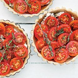 Tomato-and-Goat Cheese Tartlets recipe