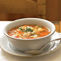 Tomato-Based White Wine Fish Soup recipe
