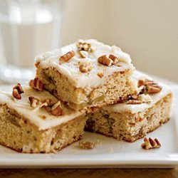 Roasted Banana Bars with Browned Butter–Pecan Frosting recipe