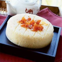 Steamed Sponge Cake (Soy Zing Dan Gow) recipe