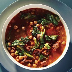 One-Hour Spanish Chickpea Soup recipe