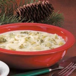 Broccoli-Cheese Noodle Soup recipe