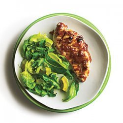 Grilled Chicken with Bourbon Peach Butter recipe