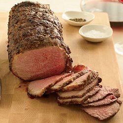 Coriander-Dusted Roast Beef recipe