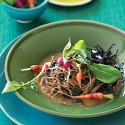 Soba  Fideos  with Sea Vegetables recipe