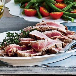 Grilled Niçoise Tuna Steaks recipe