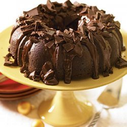 Dark Chocolate Chunk Cherry Cake recipe
