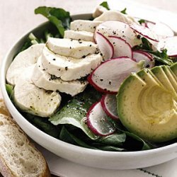 Arugula Salad with Chicken and Avocado recipe