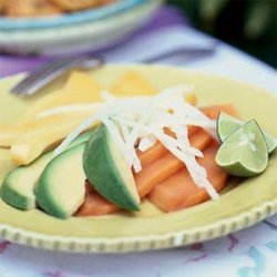 Papaya and Avocado Salad with Sour Orange Dressing recipe