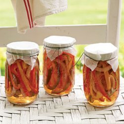 Pickled Peppers & Onions recipe
