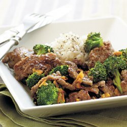 Orange Beef and Broccoli recipe