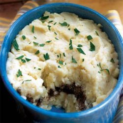 Layered Mashed Potatoes with Duxelles recipe