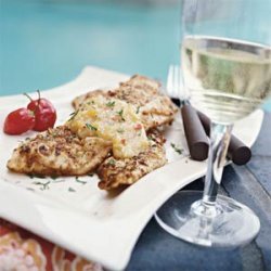 Pecan-crusted Trout with Peach-Habanero Chile Sauce recipe