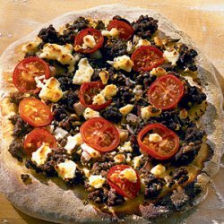 Greek Pizza with Feta recipe