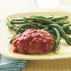 Individual Salsa Meat Loaves recipe