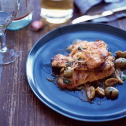 Lemon Chicken with Olives recipe