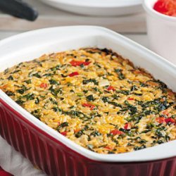 Baked Spinach & Rice recipe