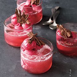 Sparkling Raspberry Parfaits recipe