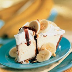 Chocolate-Banana Ice Cream Pie recipe