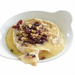 Warm Cranberry-Walnut Brie recipe