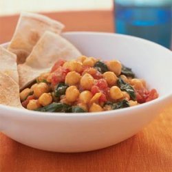 Chickpea and Spinach Curry recipe