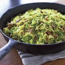Shaved Brussels Sprouts with Pancetta recipe