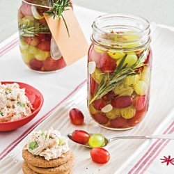 Pickled Grapes With Rosemary and Chiles recipe