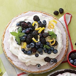 Blueberry-Cheesecake Ice-Cream Pie recipe