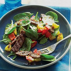 Brazilian Grilled Steak Salad recipe