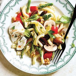 Vegetable Pasta Salad with Goat Cheese recipe