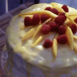 Orange-Mango-Triple Sec Layer Cake recipe