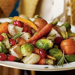 Cranberry Roasted Winter Vegetables recipe