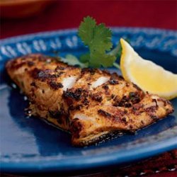 Sea Bass Crusted with Moroccan Spices recipe