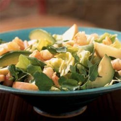 Poached Shrimp Salad with Cider Dressing recipe