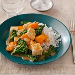 Gingery Butternut Squash and Tofu Curry recipe