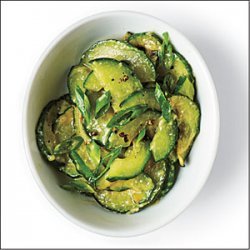 Sauteed Miso Cucumber Salad recipe