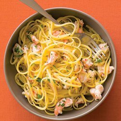 Shrimp, Lemon, and Parsley Pasta recipe