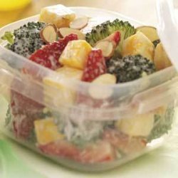 Broccoli Strawberry Salad recipe
