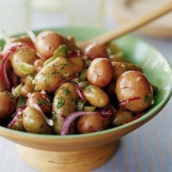 Fingerling Potato Salad with Cornichon Vinaigrette recipe