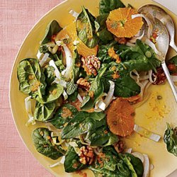 Spinach, Endive, and Tangelo Salad recipe