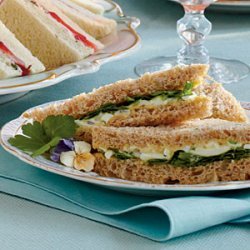 Egg Salad Tea Sandwiches recipe