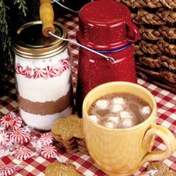 Candy Cane Hot Chocolate Mix recipe