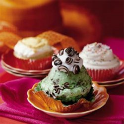Mint-Chocolate Chip Ice-cream Cupcakes recipe
