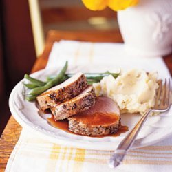 Spiced Pork Tenderloin with Maple-Chipotle Sauce recipe