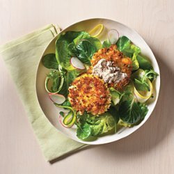 Crab Cakes with Spicy Remoulade recipe