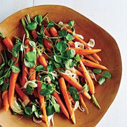 Newfangled Peas and Carrots recipe
