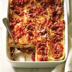 Lasagna with Sausage Ragu Redux recipe