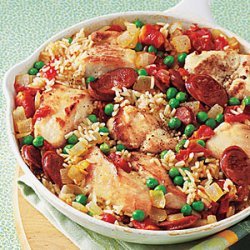 Chicken and Chorizo Paella recipe